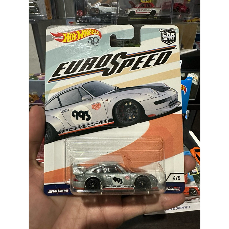 Hot Wheels Porsche 993 GT3 Eurospeed 1/64 - Modèle #4/5 Urban Outlaw, Boîte Fermée