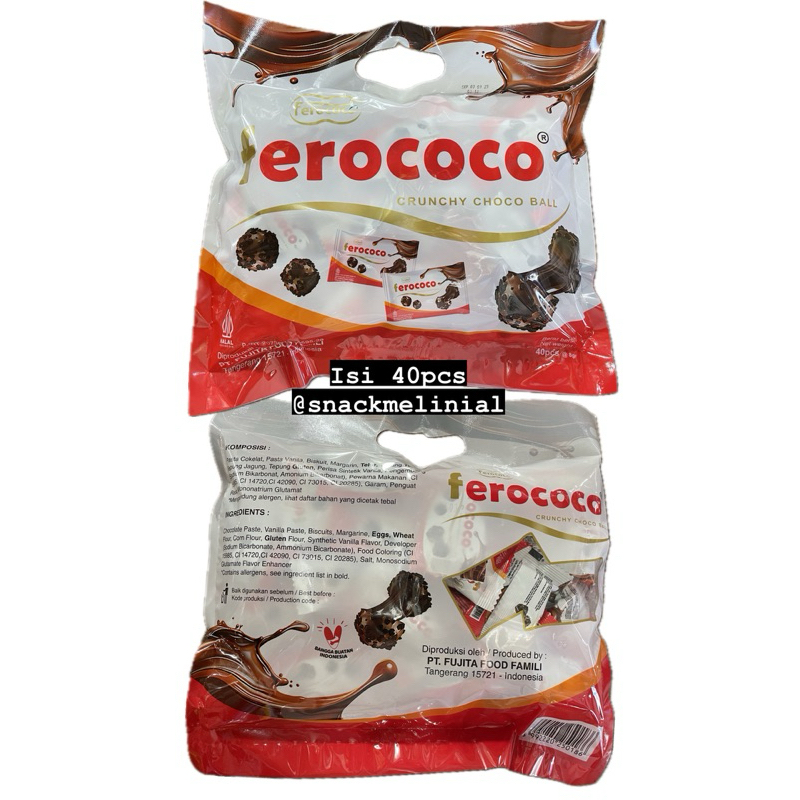 Ferococo crunchy choco ball round chocolate wafer ball | Shopee Malaysia