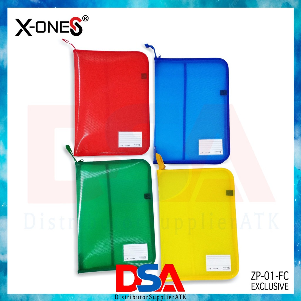 Dsa - ZIPPER BAG JALA FC MAP ZIPPER FILE ZIPPER FOLIO ZIPPER BAG Color ...