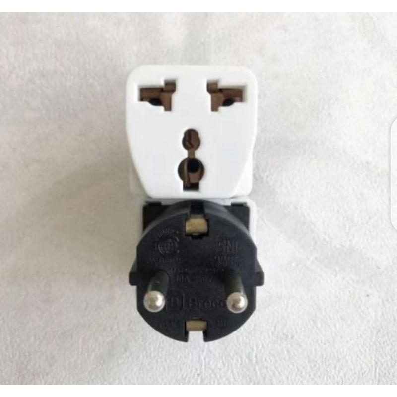 Broco Over Plug Adapter 3 To 2 Old Stock Warehouse According To The ...