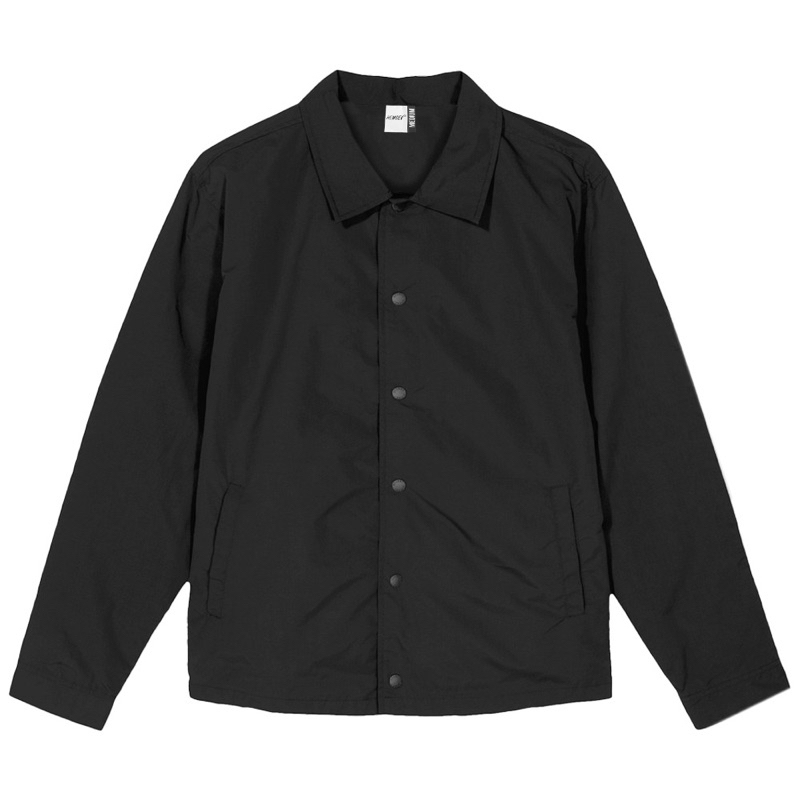 Hemdev Coach Jacket Basic Black | Shopee Malaysia