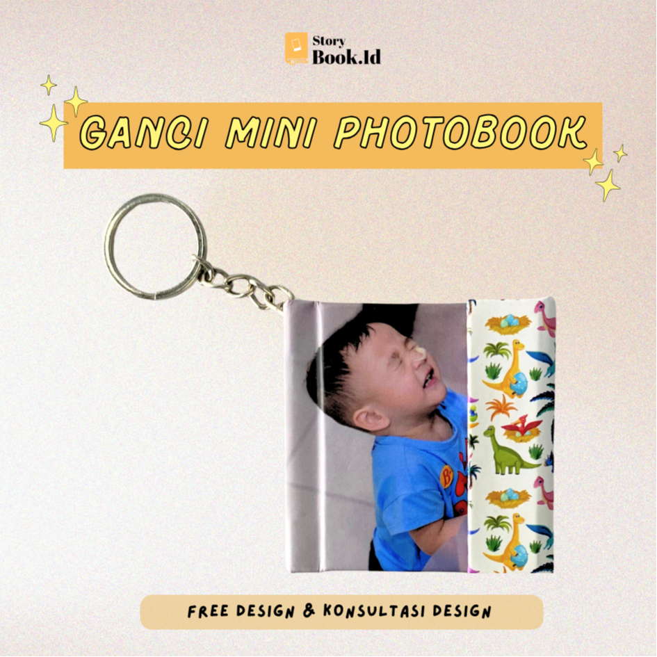 GANTUNGAN (1-2 Anniversary) Photobook Keychain/Mini Photobook Keychain ...