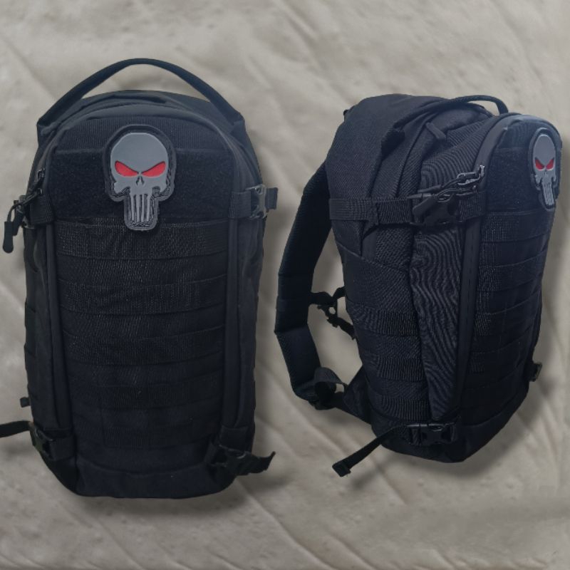 Tactical Backpack Black Scorpio GEN 1 | Shopee Malaysia