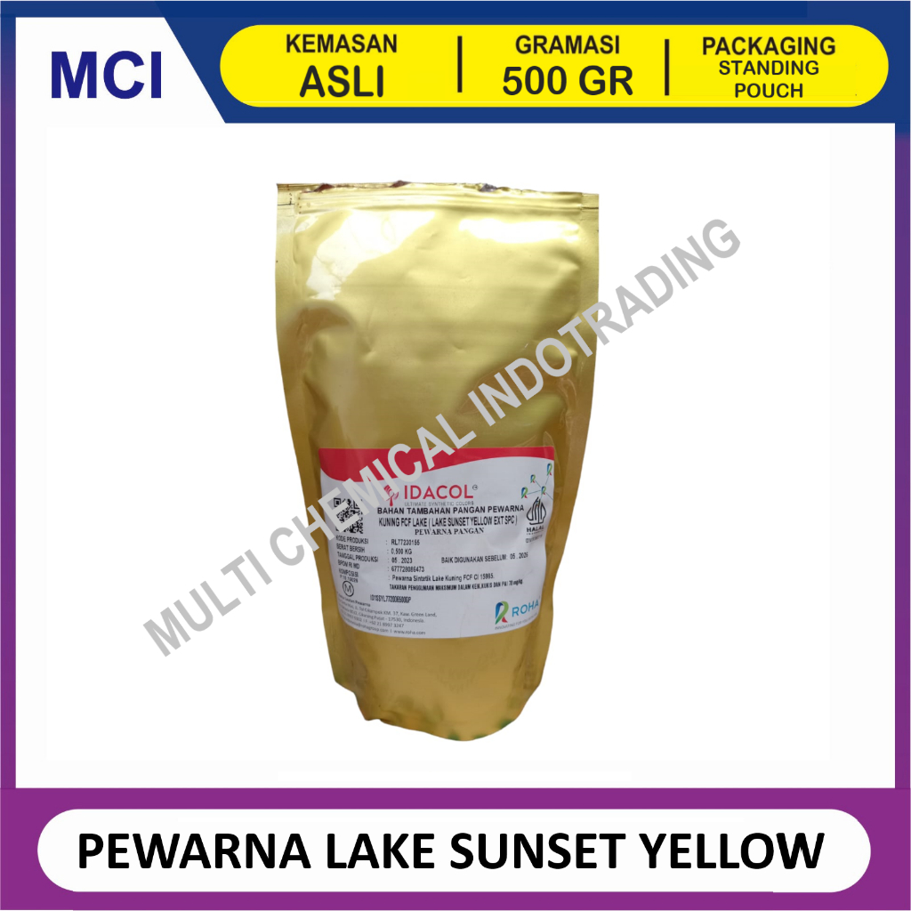 Food COLORING SUNSET YELLOW / ORANGE OIL 500 GR Shopee Malaysia