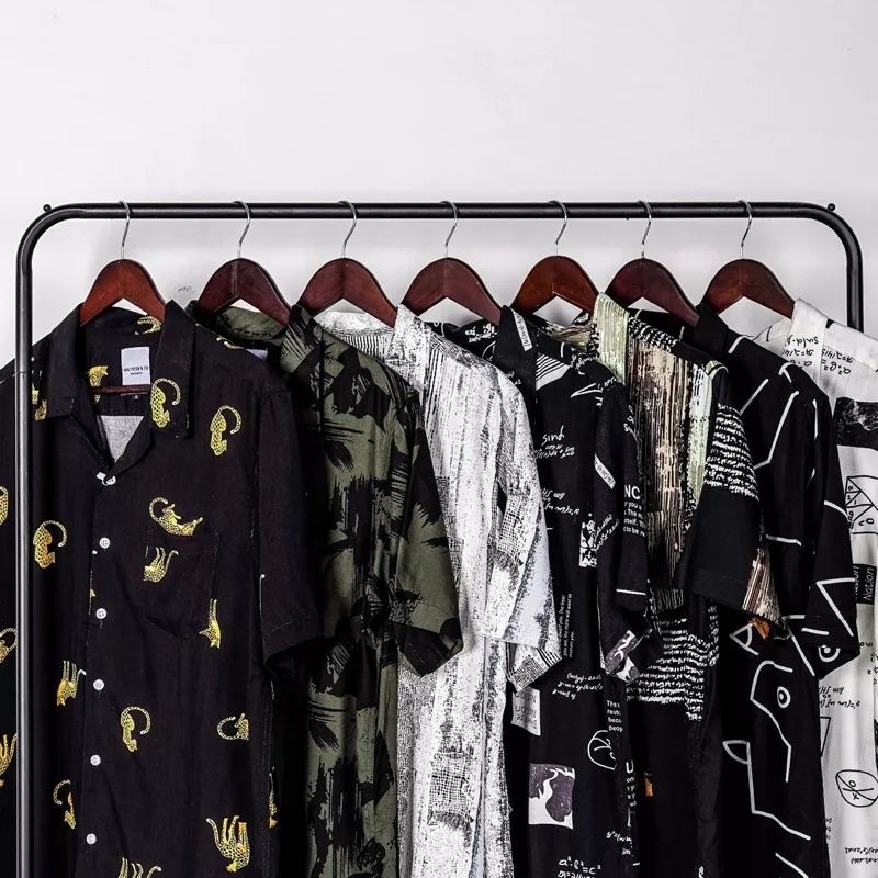 KEMEJA Amarillo Hawai Rayon Vintage Men's Shirt Shopee Malaysia