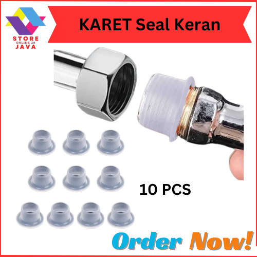 Rubber Tap Seal Anti Leak Rubber Gasket 10 PCS Silicone Rubber ...
