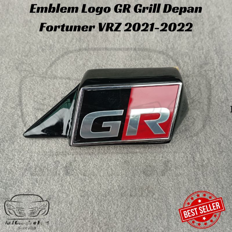 Fortuner VRZ 2021-2022 Front Grill GR Logo Emblem Original | Shopee ...