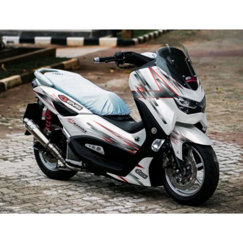 PUTIH Decal Nmax New 2023 Full Body Graphic White | Shopee Malaysia