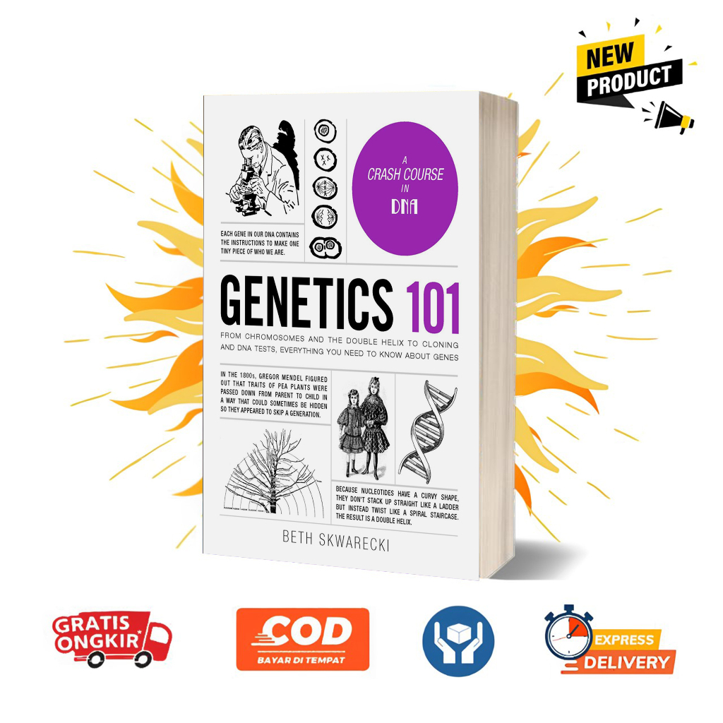 Genetics 101 By Beth Skwarecki English Shopee Malaysia 9589