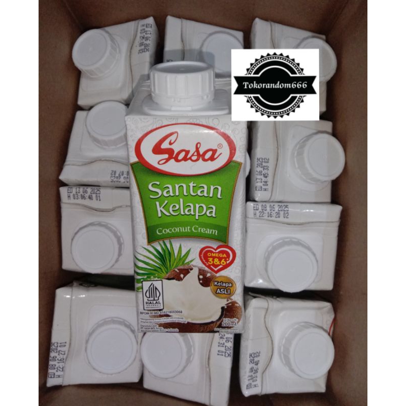 Sasa Coconut Milk 200ml | Shopee Malaysia