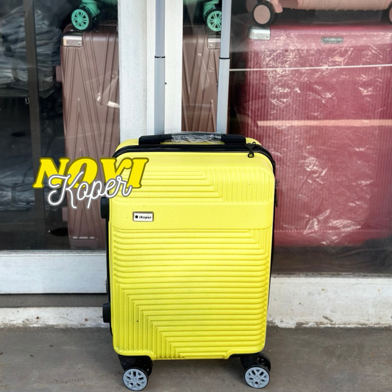 Suitcase 18 INCH POLO LOCK FIBER ABS CABIN SIZE, 100 REAL PICT