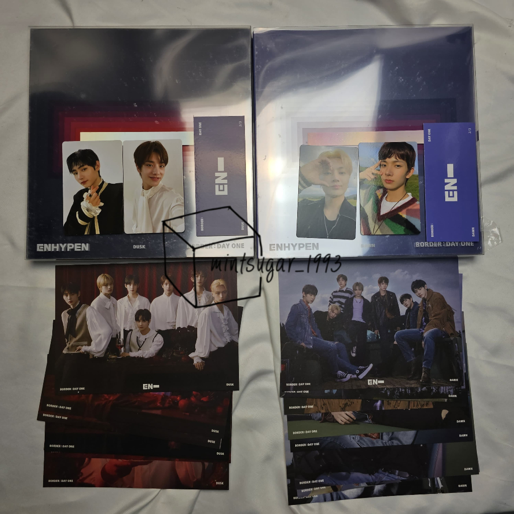 Enhypen - 1st Mini Album Border: Day One (Dusk Dawn) enha debut