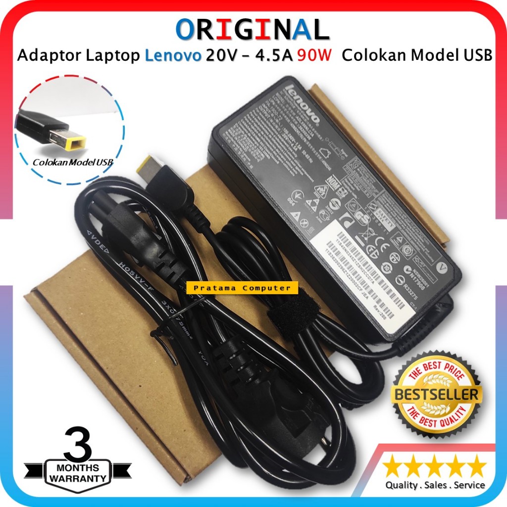 Original PC Adapter ALL IN ONE AIO A340-24IWL 20V-4.5A 90W USB | Shopee ...