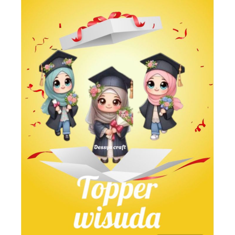 Velvet Graduation Topper | Shopee Malaysia