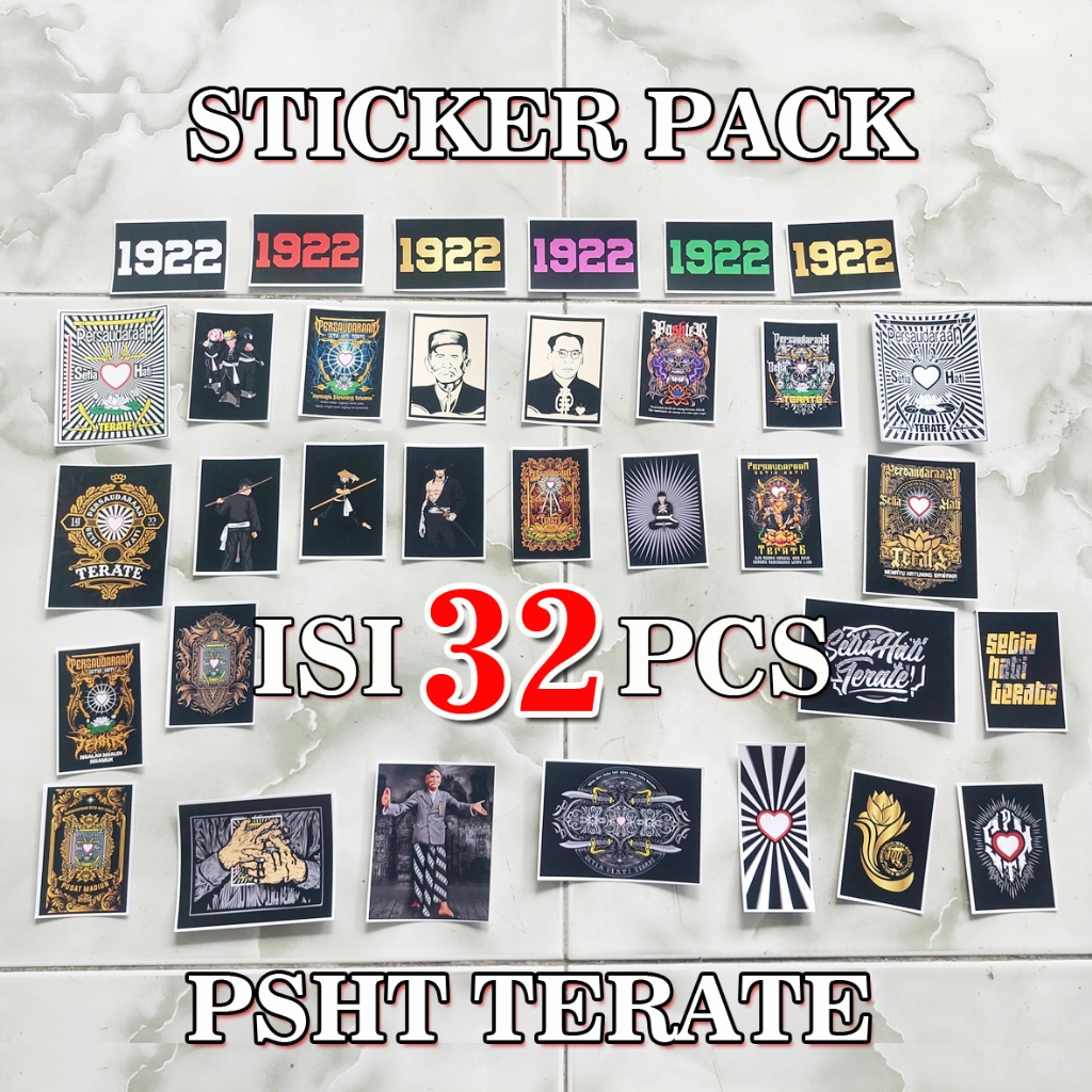 Psht STICKER (CONTAINS 33 PCS) PREMIUM MATERIAL DESIGN | Shopee Malaysia