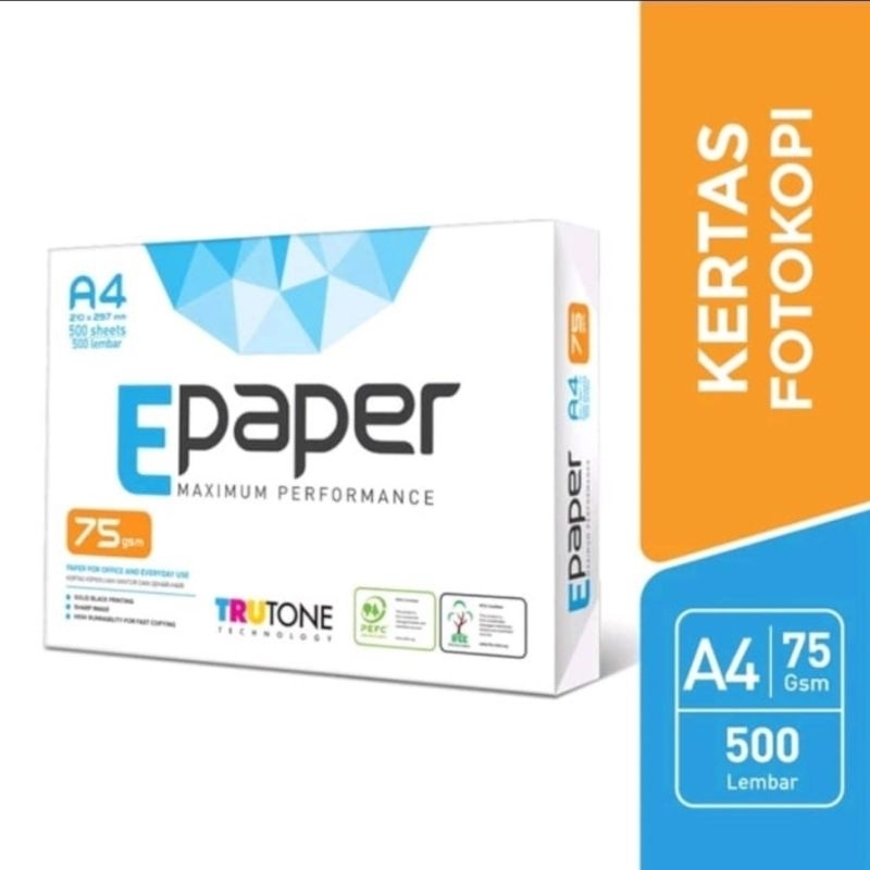 A4 75 E Paper (Rim) | Shopee Malaysia