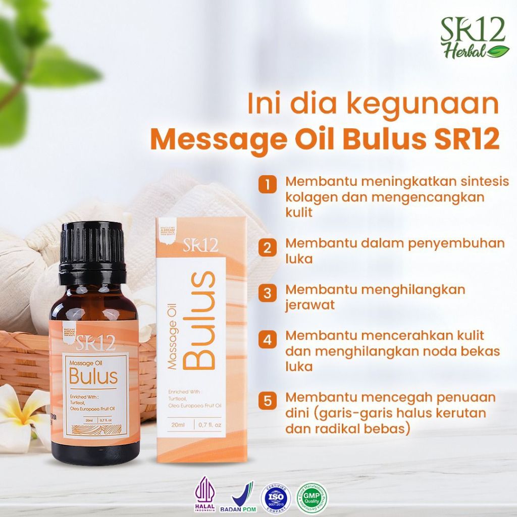 ORIGINAL BULUS OIL SR12 JASMINE FRAGRANCE / EFFECTIVE FOR REMOVING ...