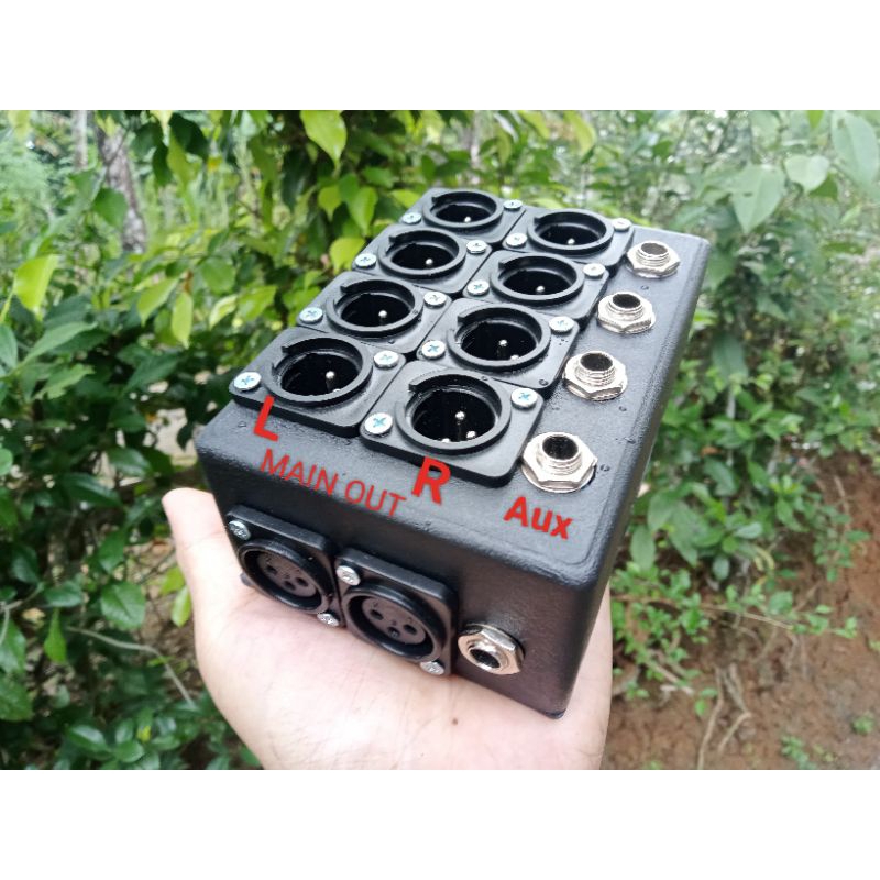 Pararel MIXER AUDIO OUTPUT, SPLITER MAIN OUT AUX MIXER Shopee Malaysia