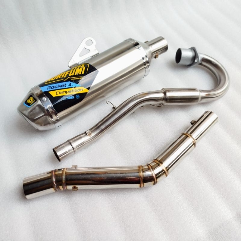 Open Spec Norifumi rocket4 exhaust pipe for xr150 xr200 klx150 klx bf