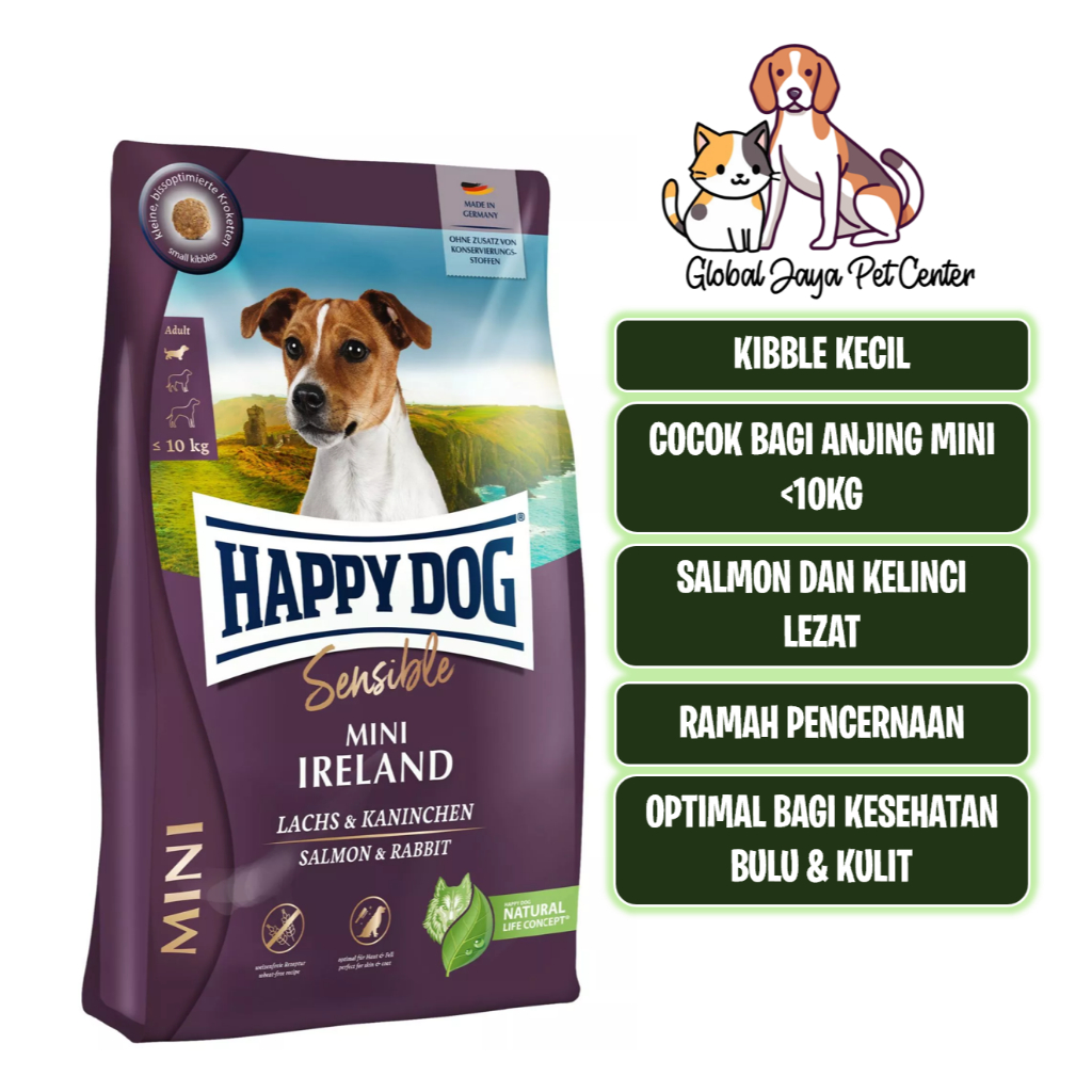Happy Dog Mini Sensible Ireland 4kg Dry Dog Food Shopee Malaysia