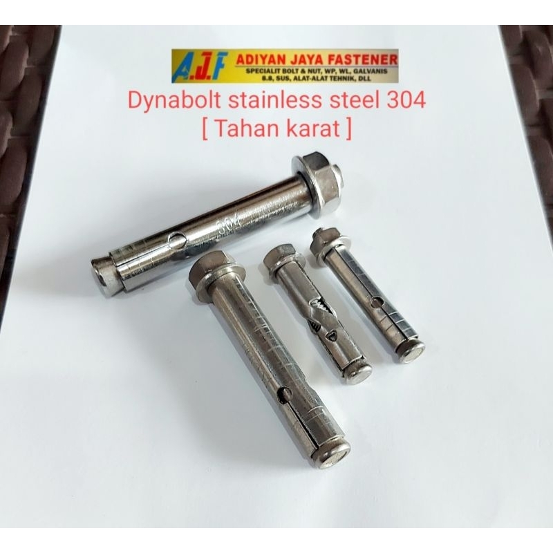 MATA Dynabolt/anchor BOLT 16X150 SS 304 Drill Bit diameter 16mm