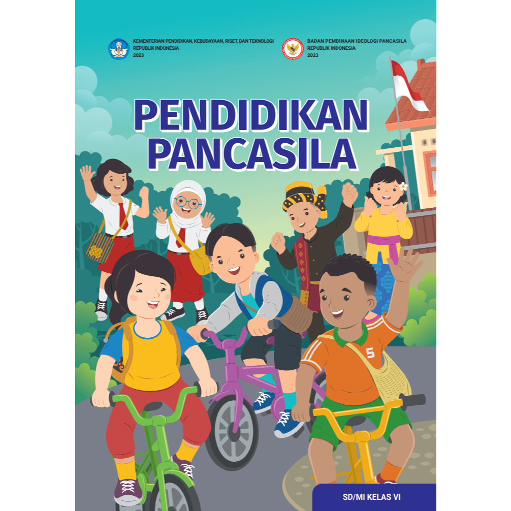 Pancasila Education Book For SD MI Class VI | Shopee Malaysia