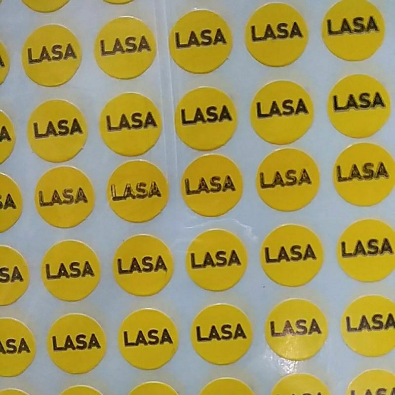 High Alert Stickers | Lasa Stickers Diameter 1cm contains 260 pcs per ...