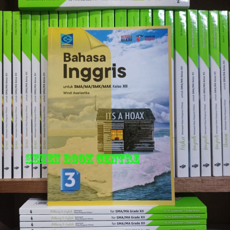 English book class 3 xii 12 high school grafindo independent curriculum