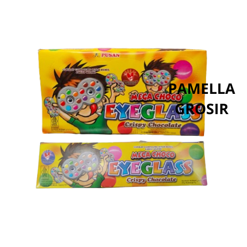 VIRAL CANDY MEGA CHOCO CHOCOLATE GLASSES CONTAINS 40 PCS | Shopee Malaysia