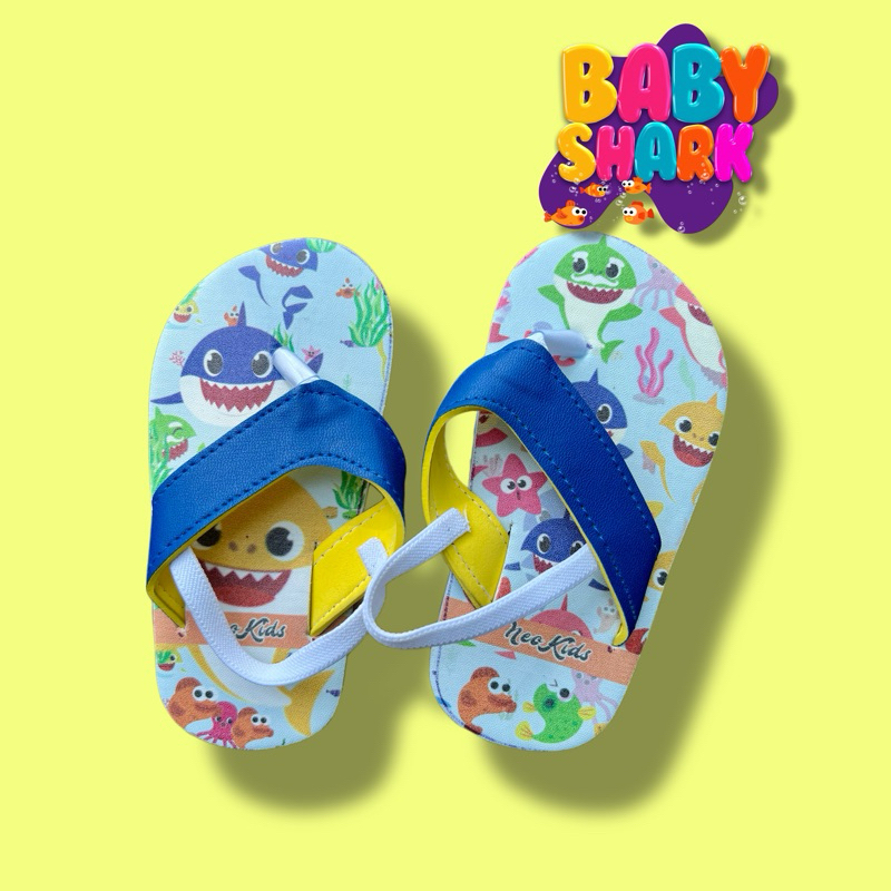 Baby shark flip flops online