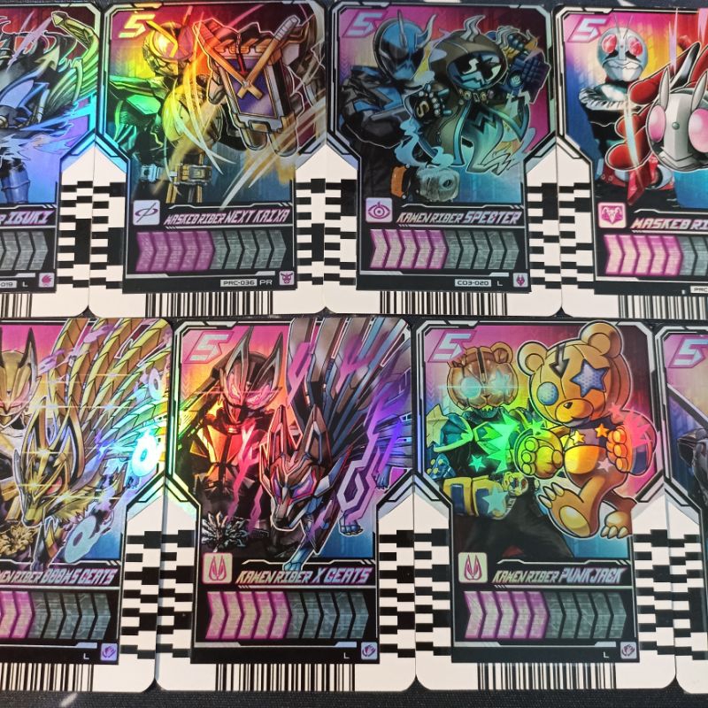 Legend Rider Chemy Card Foil Phase 03 04 (Recast) Custom Kamen Rider ...
