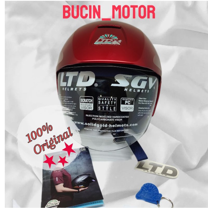 LTD Sport Helmet 100% Original Made in Malaysia LTD HELMET | Shopee ...