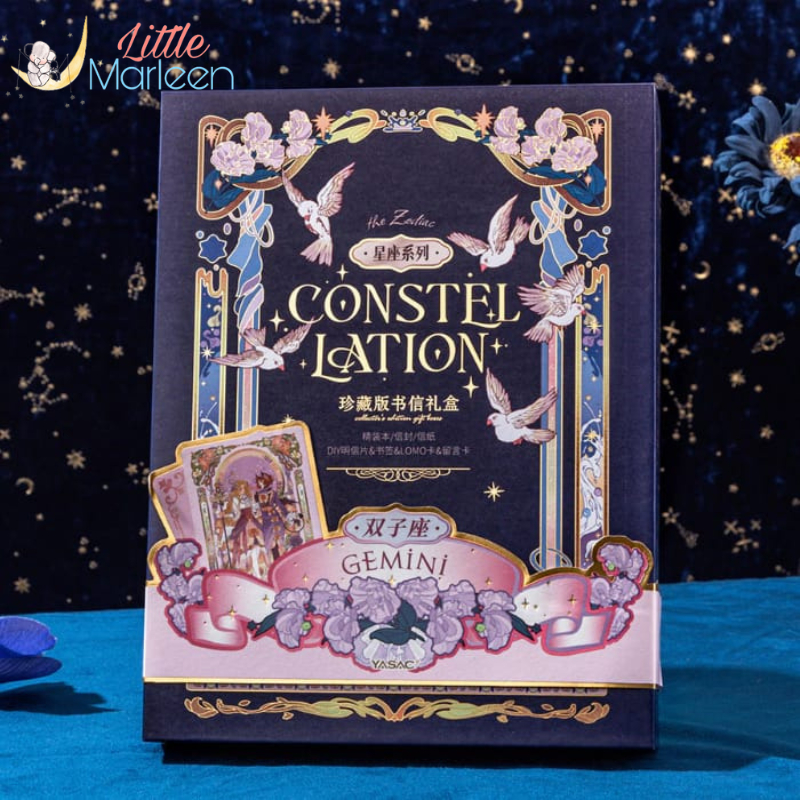 Diary The Zodiac Constellation Notebook + Gift Box Journal Set | Shopee ...