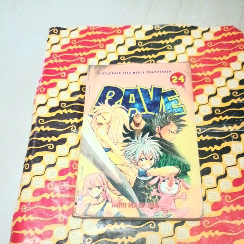 Rave Comic volume 24 by Hiro Mashima | Shopee Malaysia