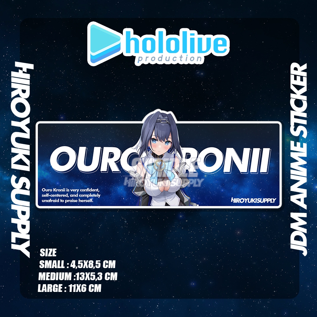 Sticker Ouro Kronii Hololive EN Slap Sticker | Shopee Malaysia