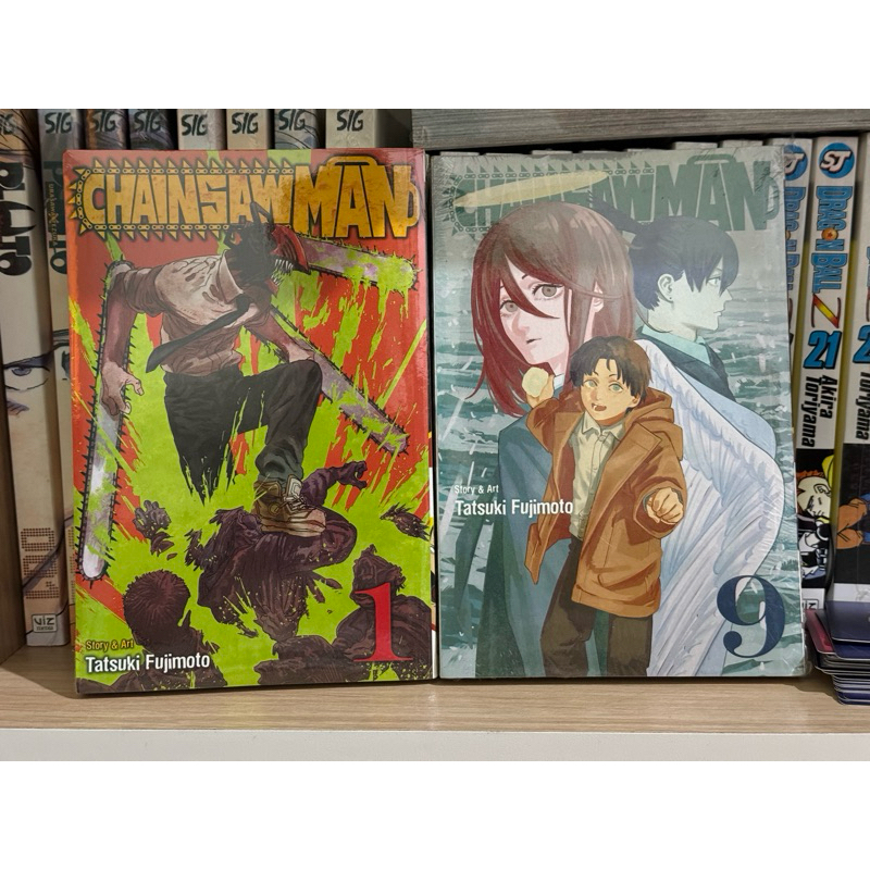 Chainsawman Viz Comics Vol 1 & 9 sealed Shopee Malaysia
