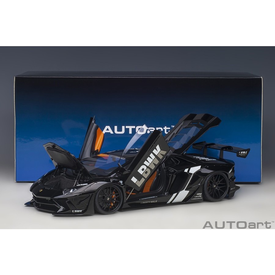 AUTOART 79242 1:18 LIBERTY WALK LB-WORKS LAMBORGHINI AVENTADOR VIOLA SE30/CARBON