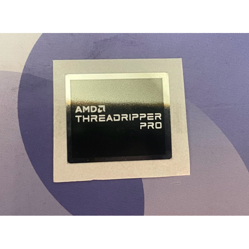Original AMD Threadripper pro logo Sticker | Shopee Malaysia