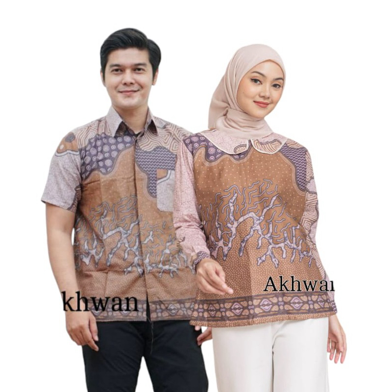 Rama Shinta Couple - Melani Set Couple Lilit Rovella Batik Couple ...