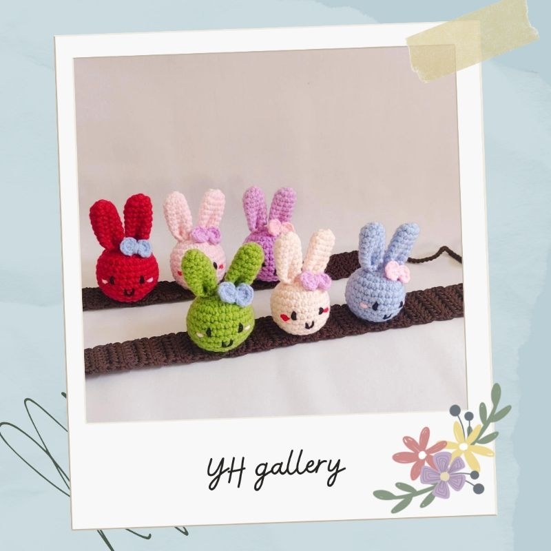 Knitted RABBIT HEADBANDS (3pcs rabbits) | Shopee Malaysia