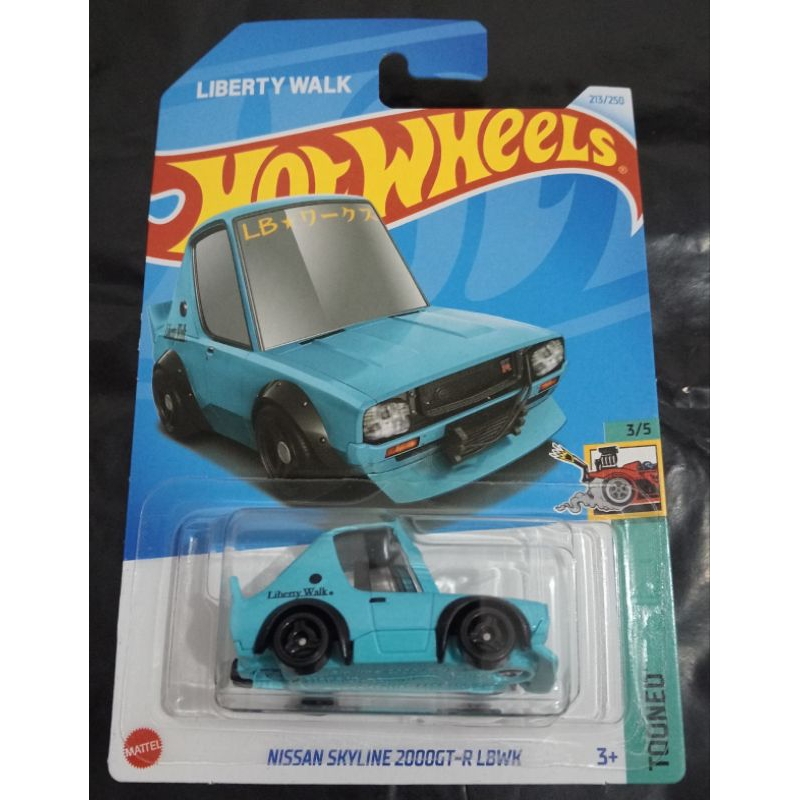 HOT WHEELS NISSAN SKYLINE 2000GT-R LBWK LIBERTY WALK TOONED | Shopee ...