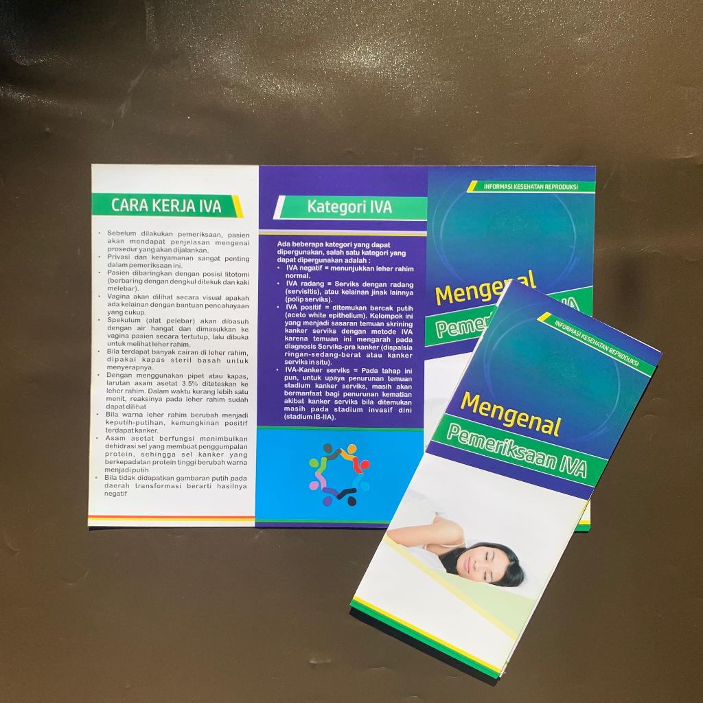 Health brochure leaflet knowing iva examination what is iva and