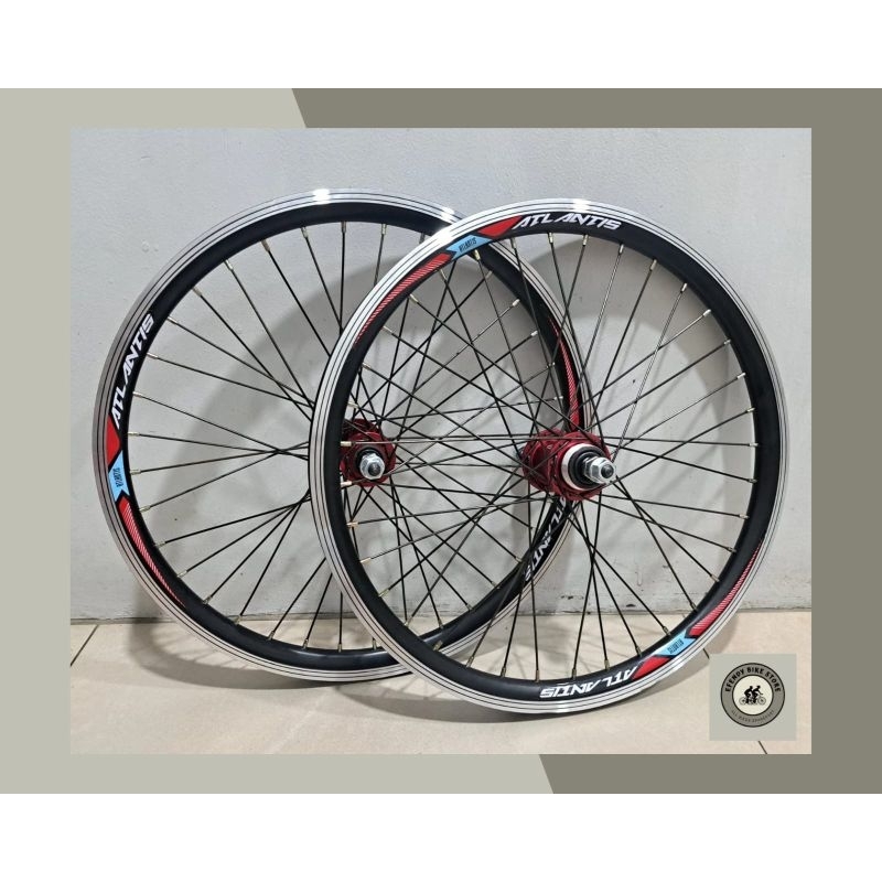 Wheel Set Atlantis Bitex Wheel Set 20 Pure Ready to Use Rims 20 into ...