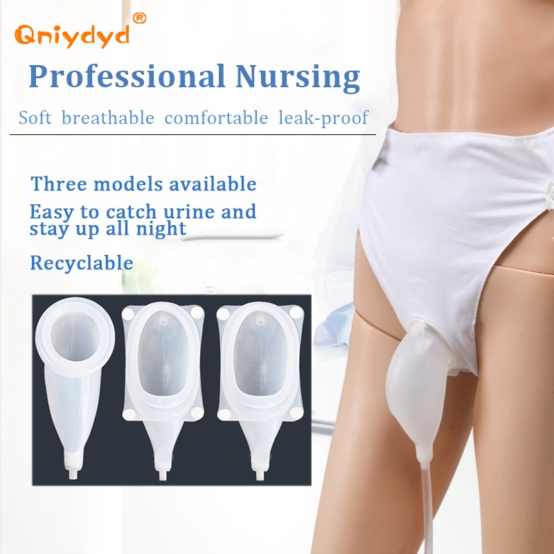 Urine Aids With urinal bag External Silicone Urination bag Catheter Urine bag For Elderly