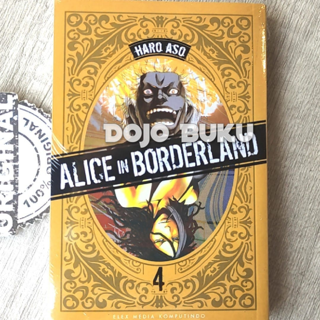 Comic Alice In Borderland 4 By HARO Aso | Shopee Malaysia