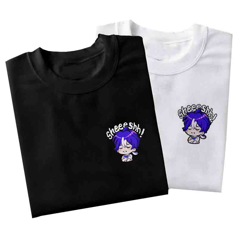 SHEEESHH MOTIF DISTRO T-SHIRT MOBILE LEGENDS SHHH EMOJI T-SHIRT SHEEBY ...