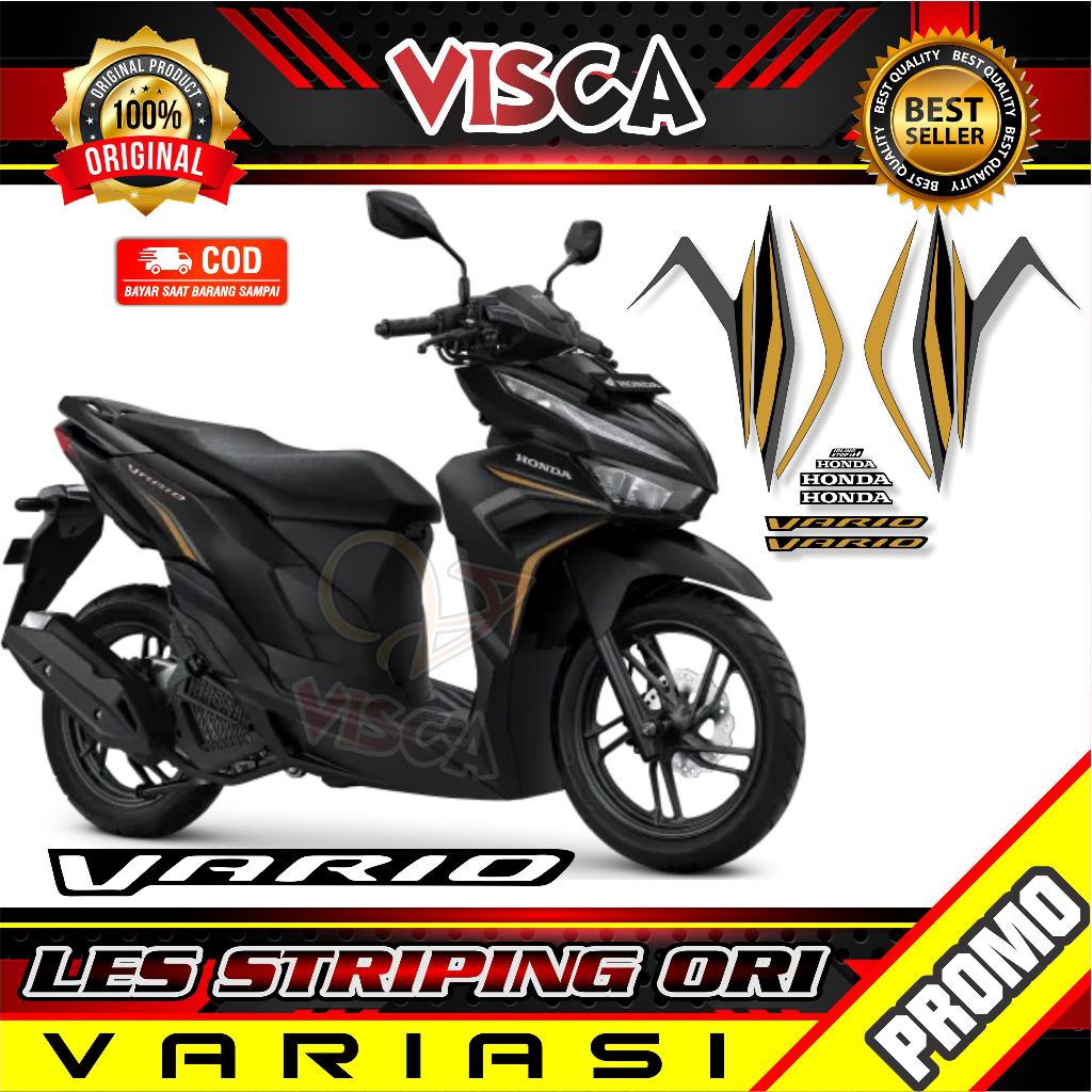 Vario Motorcycle Sticker Vario Striping New Vario Striping 125