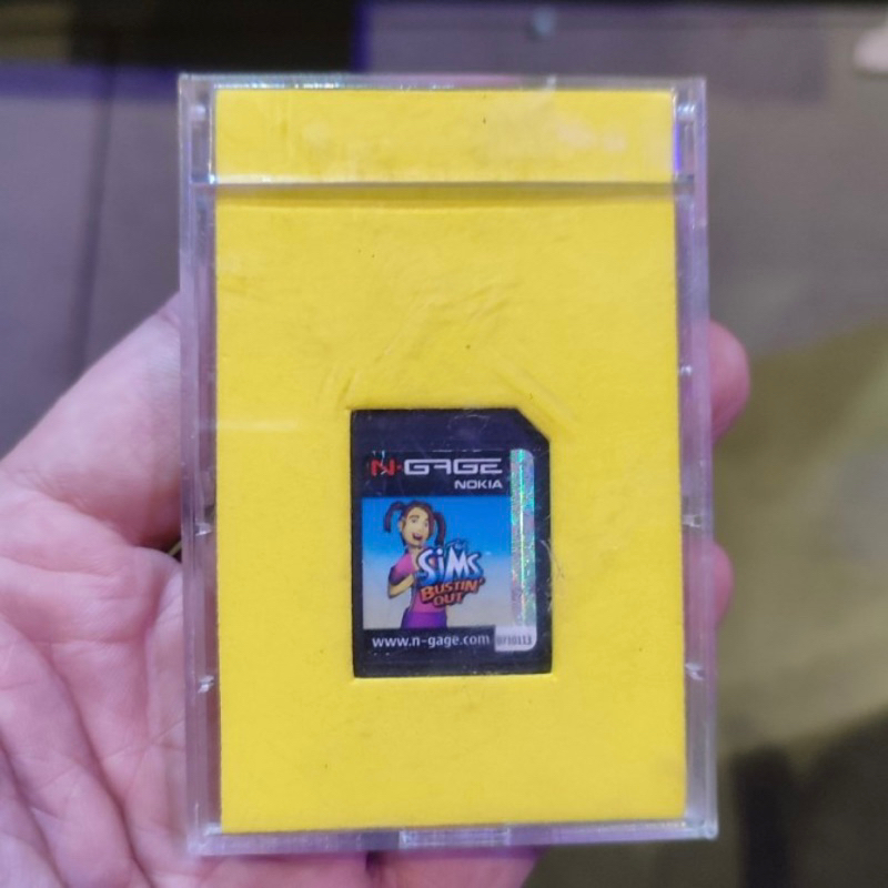 Cassette SD Card Game The Sims N Gage Ngage Nokia Original Shopee