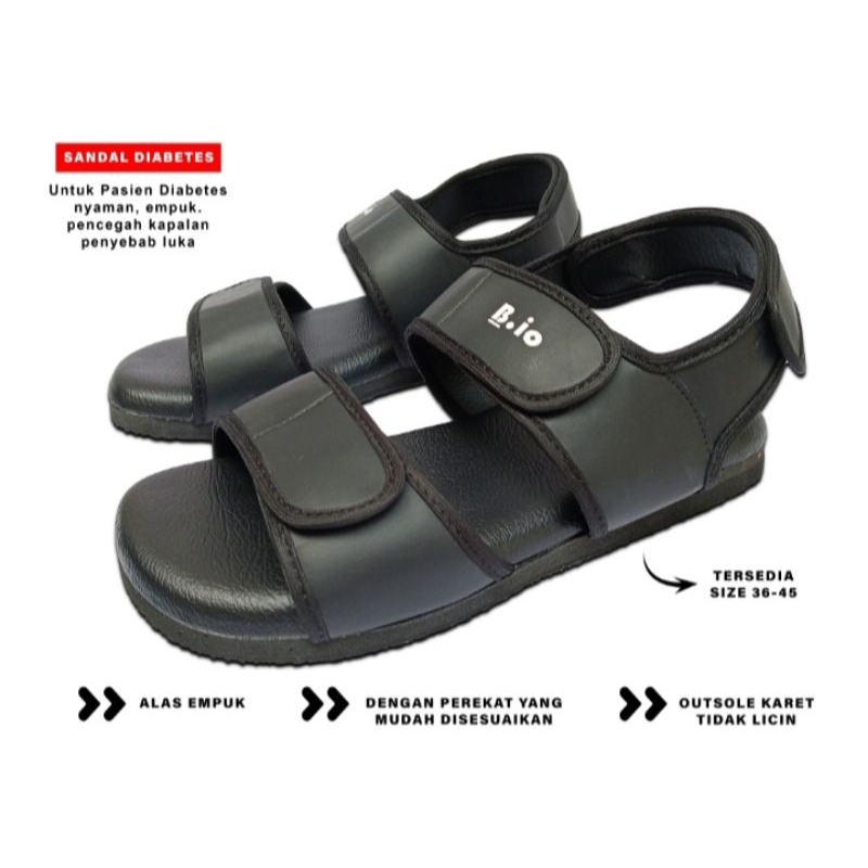 Diabetic on sale sandals men