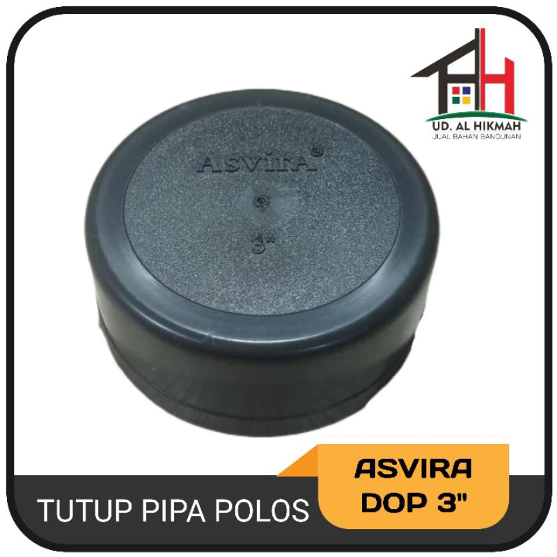 Asvira DOP 3 INCH - PLAIN PIPE COVER 3 INCH - PVC PIPE FITTINGS ...